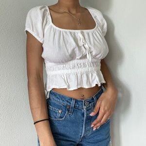 Forever 21 Milkmaid Top
